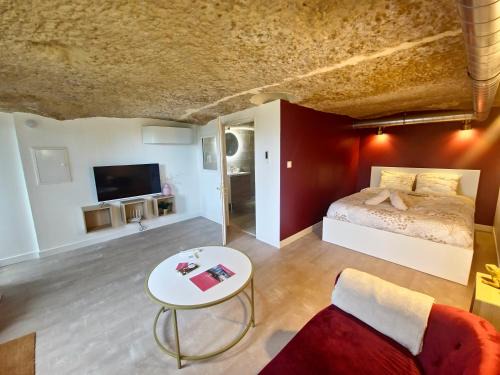 Saint-Etienne-de-Chigny Apartamento | Le Cocon Troglodyte