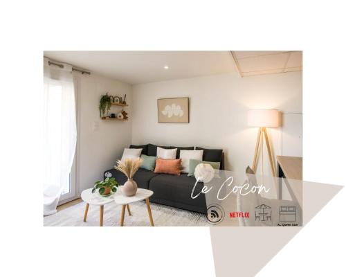 Rodez Apartamento | Le Cocon Ruthénois - Climatisation, Wifi, Netflix & Jardin