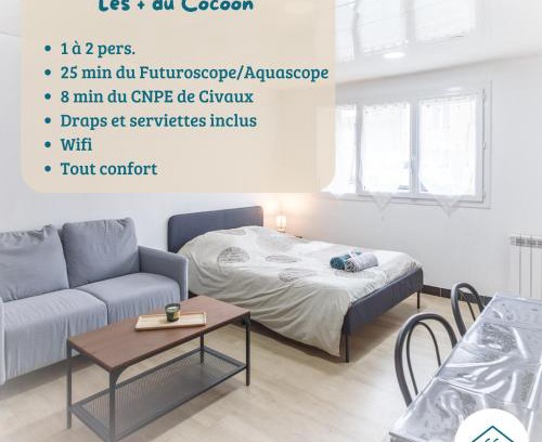 Lhommaize Apartamento | LE COCON - T1 - 26 m2