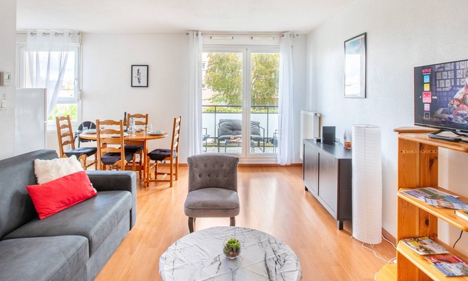 Quartier Saint-Leon Apartamento | Le Colmarien Moderne - Free Parking - Colmar center - 4 people