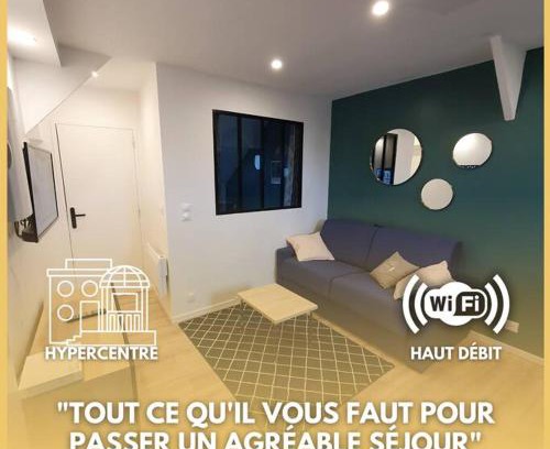 Nantes Centre Apartamento | Le Commerce, hypercentre, situation exceptionnelle