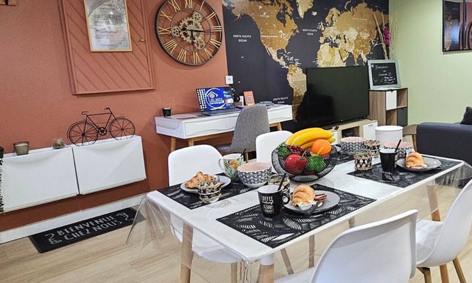 Bram Apartamento | ✅Le Concorde *Comfortable 5 minutes from the train station and the Canal du Midi