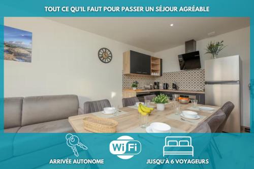 Condette Apartamento | Le Condettois, Appt Neuf à 10 min de la plage