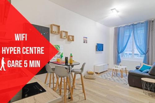 La Ferte-sous-Jouarre Apartamento | Le cosy fertois-self checkin-centre-ville