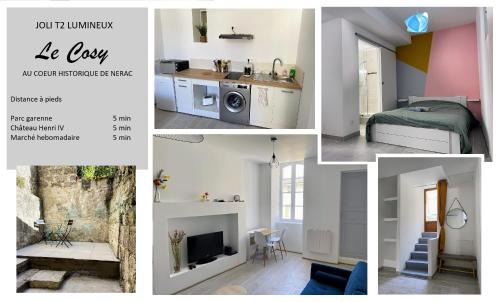 Nerac Apartamento | Le Cosy - T2 avec petite cour dans centre historique de Nérac