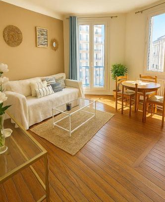 Downtown Le Havre Apartamento | Le cosy Terminus - Le havre - 2 chambres -1 min à pied de la gare