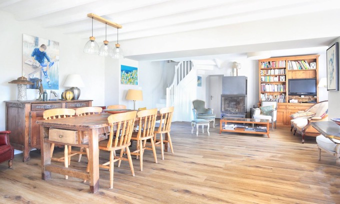 Portbail Casa | Le Cottage des Pêcheurs - Charmante Maison pour 6