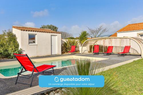 Commequiers Casa | Le Dôme - Piscine - Parking - Jardin