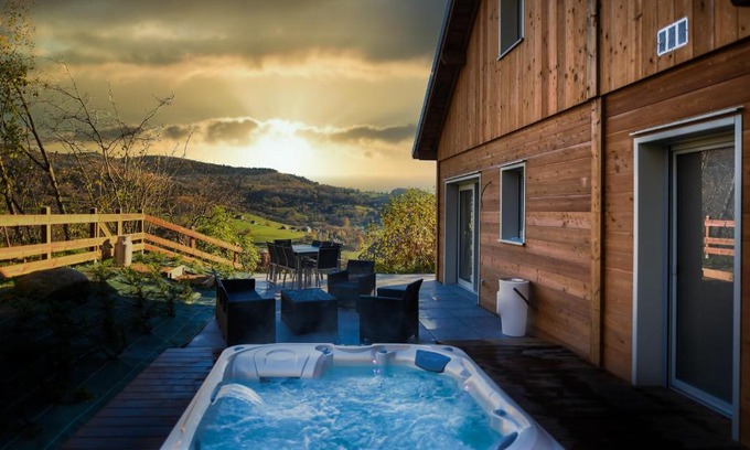 Soultzeren Chalet De Esquí | Le Domaine d'Emma : Le Golden