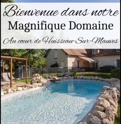 Huisseau-sur-Mauves Casa | Le Domaine de Baracas 4 étoiles - Le Grand et le Petit Gîte - piscine-SPA-billard-baby-foot-cheminée - 18 personnes