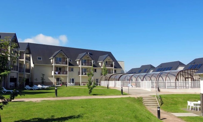 Auberville Apartamento | Apartamento Le Domaine de la Corniche (ABV100) en Auberville - 2 personas, 1 dormitorios