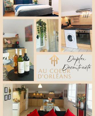 Fleury-les-Aubrais Apartamento | Le Duplex Décontracté