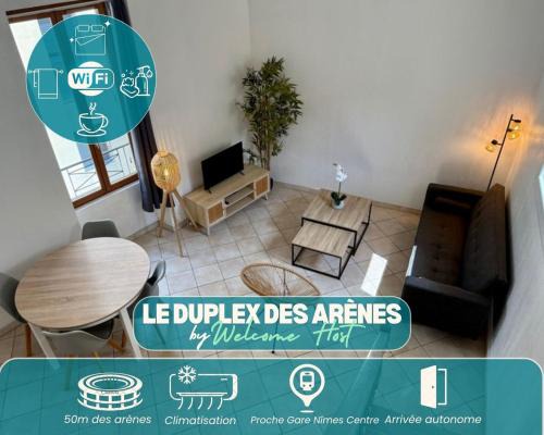 Quartier Administrations Apartamento | Le Duplex des Arènes, idéalement situé et lumineux