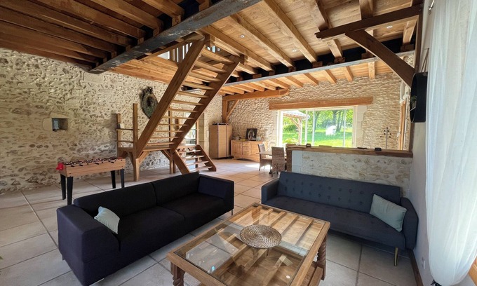 Azay-le-Rideau Casa | Le Gîte de La Gasneraie - Campagne - 10 Personnes Maximum