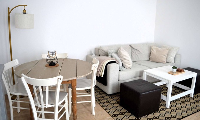 Luc-sur-Mer Apartamento | Le Gambetta, 100m de la Plage en Centre Ville