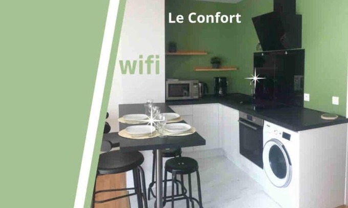 Mainvilliers Apartamento | le Garden de plein pied