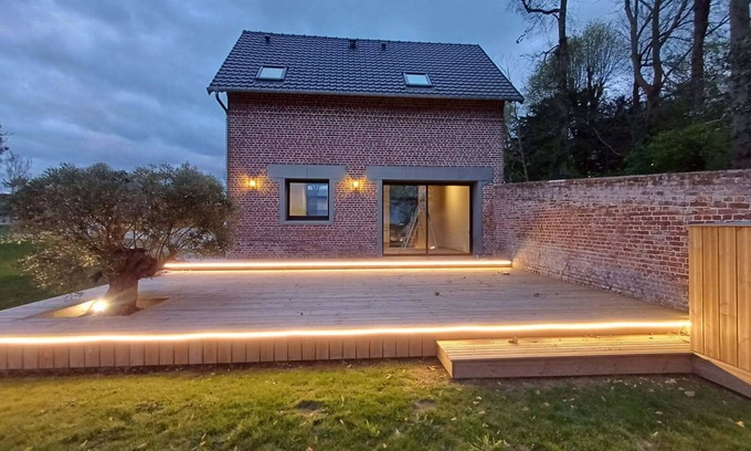 Martin-Eglise Casa | Le gite du monastère discreet luxury between the beach 5 minutes away and the Normandy countryside