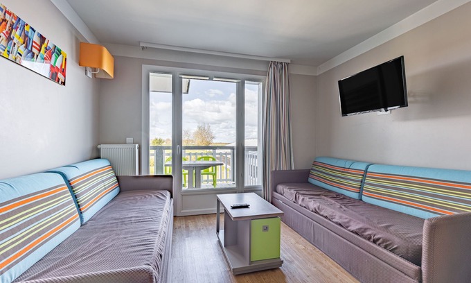 Courseulles-sur-Mer Apartamento | Le Goeland - Appartement avec Terrasse