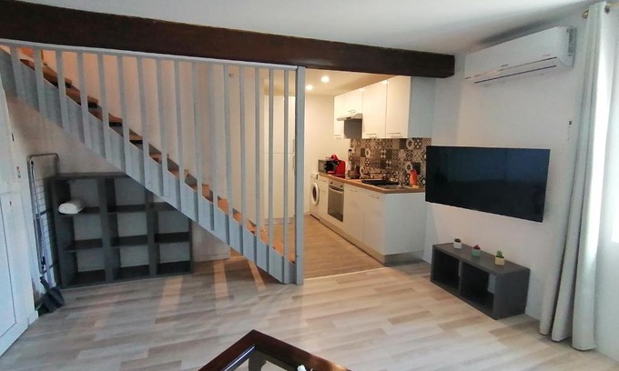 Tonneins Apartamento | Le Grain de Sable, studio avec mezzanine