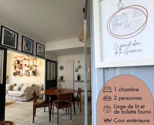 Blois Apartamento | Le grand abri de la Garenne - Séjour cosy à Blois