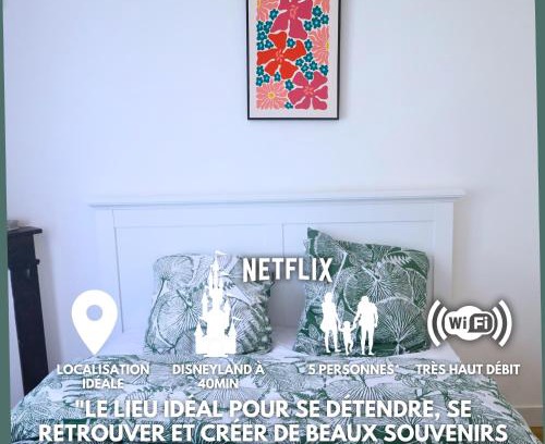 Coulommiers Apartamento | Le Halo Secret, 40min de Disney, 5 min du centre Coulommiers