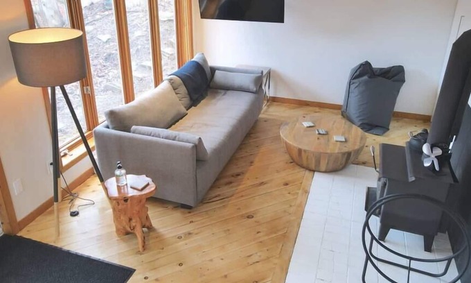 North Hatley Chalet De Esquí | Le Huard - Chalet rustique de luxe à North Hatley