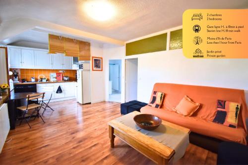 Beaumont-sur-Oise Apartamento | Le Jardin Paisible Beaumontois