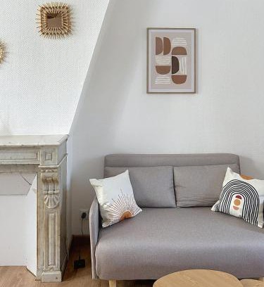 Centre Ville Apartamento | Le Léandre - Spacieux et central