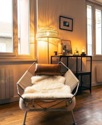 Montjuzet Apartamento | Le Lavoisier - Appartement spacieux - Esprit loft