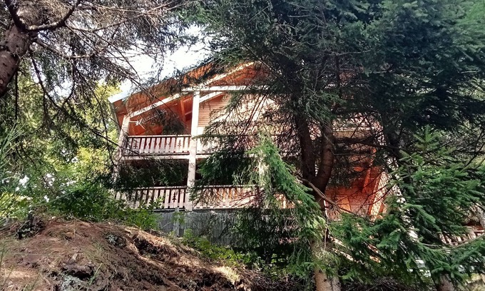 Laveissiere Apartamento | Le Lioran Appart Terrasse Dans un Chalet au Rocher du Cerf à 500 m de la Station