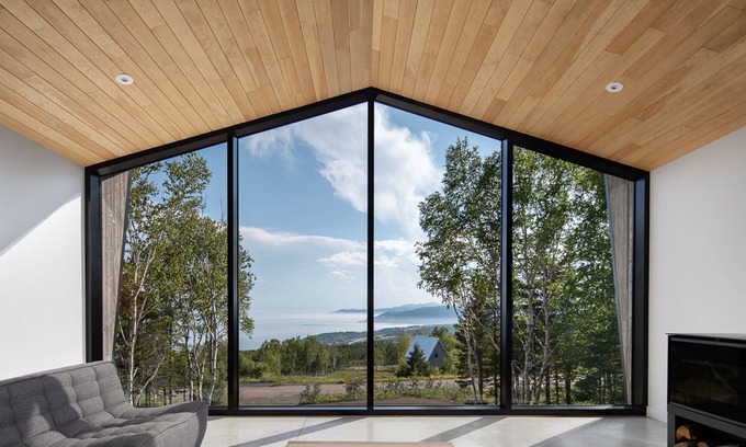 La Malbaie Chalet De Esquí | Le Littoral : Luxurious Chalet with Pool Sauna Spa & View