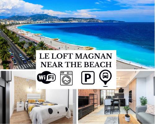 La Madeleine Apartamento | Le Loft Magnan - AC- Prés mer - WIFI - Confort et moderne - Supermarchés et Tram proches
