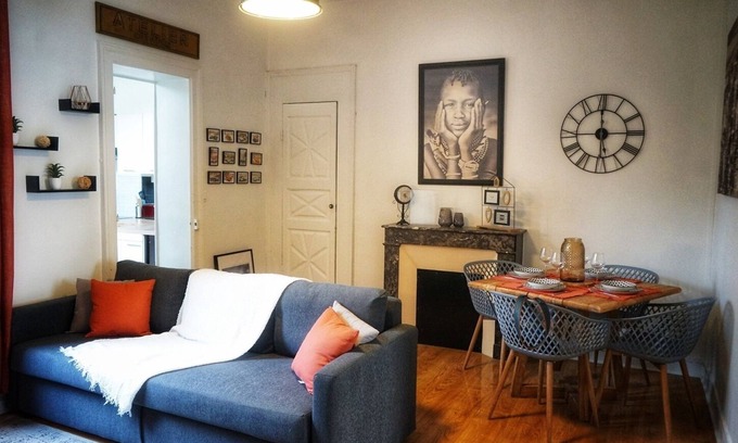 Nord - Gare Apartamento | Le Loge'mans Appartement Cosy Proche Gare , Centre Vile et Tram