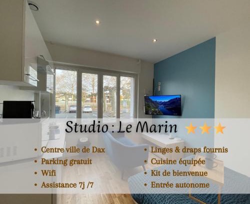Dax Apartamento | Le Marin, à 500m du centre ville