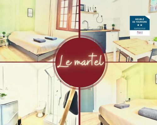 Poitiers Apartamento | Le Martel, à 50m de la gare Fibre