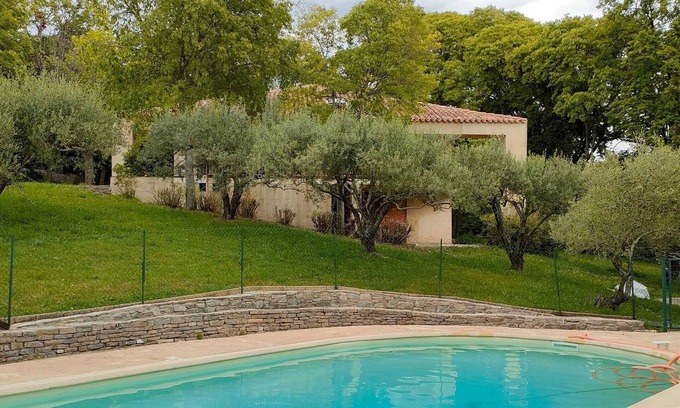 Vezenobres Casa | Le Mas David, Villa Avec Grande Piscine Privée