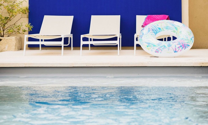 Caumont-sur-Durance Casa | Le mas des cerisiers, Heated swimming pool