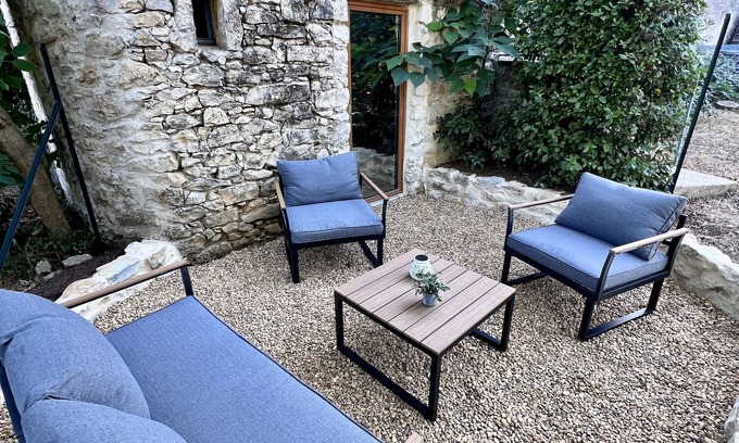 Orthoux-Serignac-Quilhan Cama Y Desayuno | Le Mas Du Gentilhomme Lavender guest room