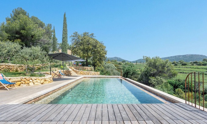 La Roque-Alric Casa | Le Mazelli des Dentelles - Panoramic view - Peaceful