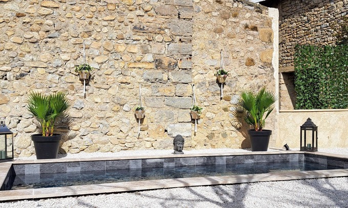 Sainte-Jalle Casa | Le mazet Sainte-Jalle en Provence, heated swimming pool, enclosed garden, barbecue