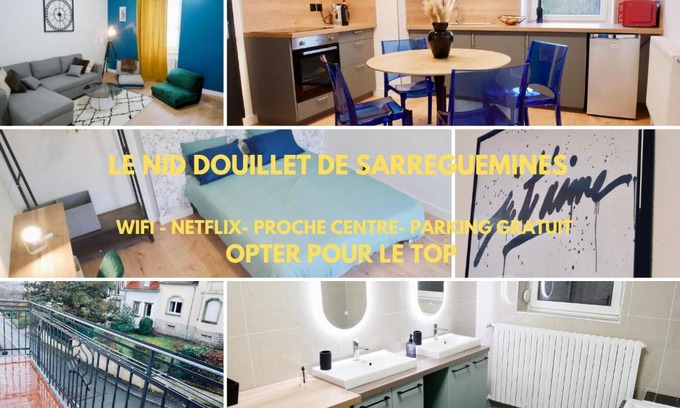 Sarreguemines Apartamento | Le nid douillet de Sarreguemines