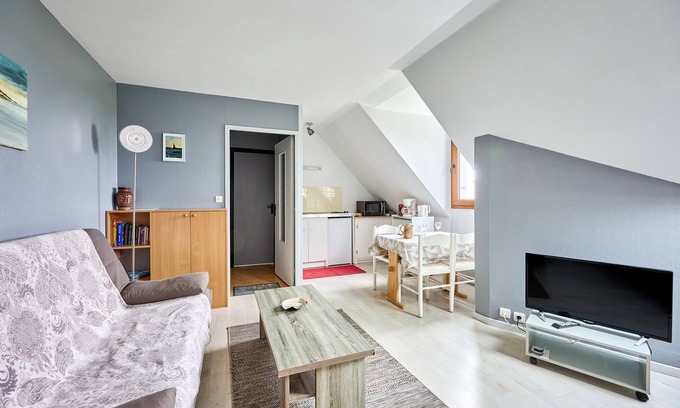 Saint-Regnobert-de-la-Cote-de-Nacre Apartamento | Le Nid Marin - A 400m de la plage