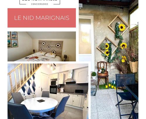 Marigny-le-Lozon Apartamento | Le Nid Marignais - Duplex au cœur du centre-ville