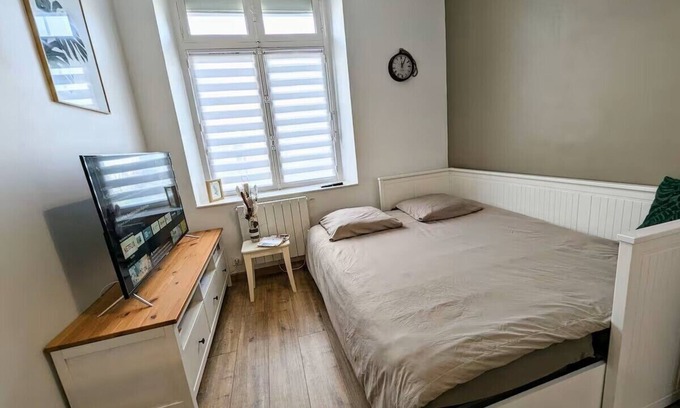 Ploufragan Apartamento | Le Nid - studio cosy fraîchement rénové