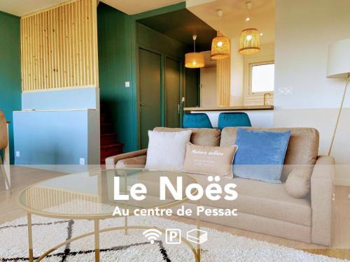 Pessac Apartamento | Le Noës - Élégant & Rénové T3 - Clim-Parking