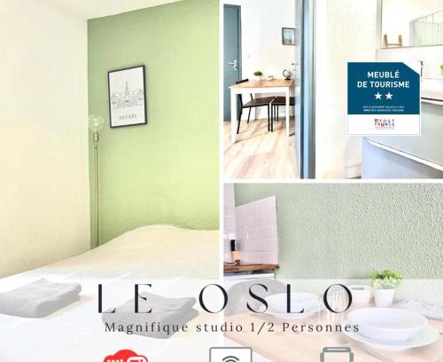 Poitiers Apartamento | Le OSLO, à 50m de la gare TV connecté+Fibre