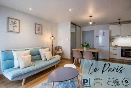 Rodez Apartamento | Le Paris - Elégant, Parking privé et Terrasse