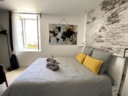 Pont-l'Abbe Apartamento | Le petit atelier - Studio - WIFI - Coeur de ville - Parking