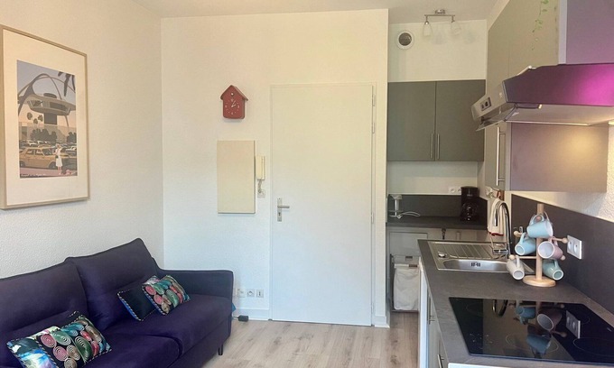 Poitiers Apartamento | Le Petit Cosy - T2 en hypercentre, parking privé