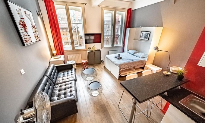 Griffon - Royale Apartamento | Le petit Désiré - studio near l'hôtel de ville